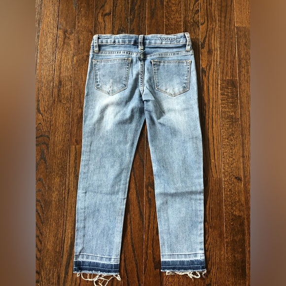 VIGOSS Girls (6-7?) The Austin Ankle Skinny Mid-Rise Crystal Stars Vintage Jeans - Picture 11 of 13